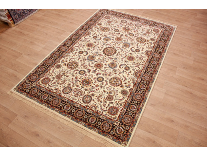 Classic oriental carpet Keramat 300x200 cm Beige