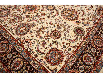 Classic oriental carpet Keramat 300x200 cm Beige