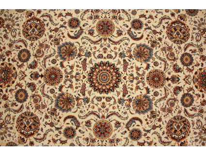 Classic oriental carpet Keramat 300x200 cm Beige