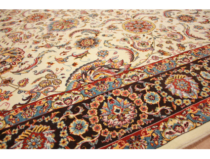 Classic oriental carpet Keramat 300x200 cm Beige