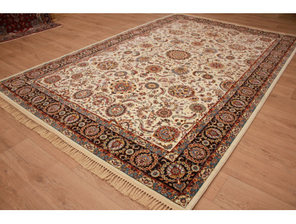 Classic oriental carpet Keramat 300x200 cm Beige