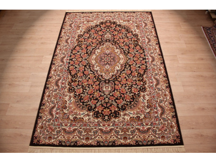 Classic oriental carpet Keramat 300x200 cm Brown