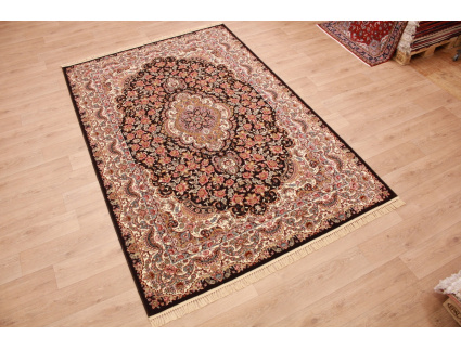 Classic oriental carpet Keramat 300x200 cm Brown