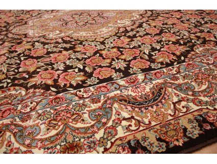 Classic oriental carpet Keramat 300x200 cm Brown