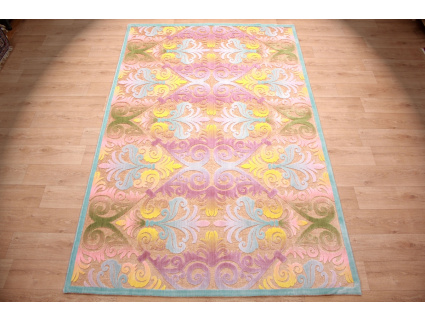 Modern oriental carpet Exir 300x200 cm Purple-Turquoise