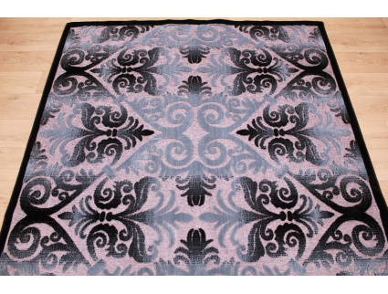 Modern oriental carpet Exir 300x200 cm Black