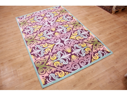 Modern oriental carpet Exir 300x200 cm Purple-Turquoise