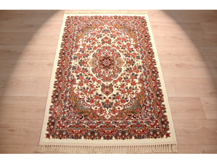 Classic oriental carpet Keramat 150x100 cm Beige