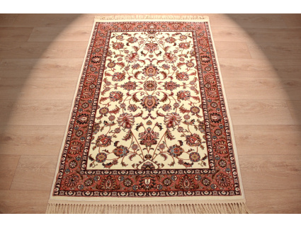 Classic oriental carpet Keramat 150x100 cm Beige