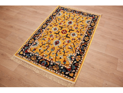 Classic oriental carpet Keramat 150x100 cm Gold