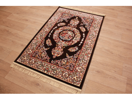 Classic oriental carpet Keramat 150x100 cm Brown