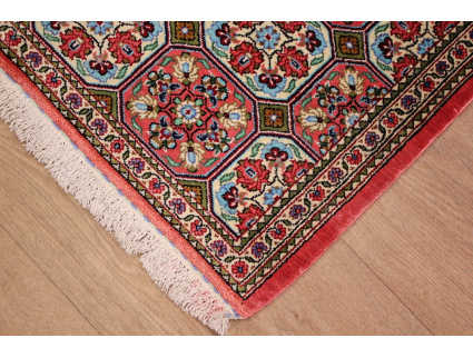 Persian carpet Ghom pure Silk 78x54 cm