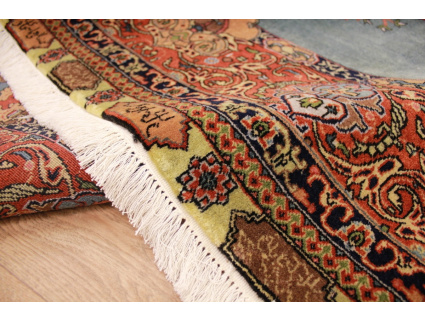 Oriental carpet  Kashan pure wool 211x154 cm