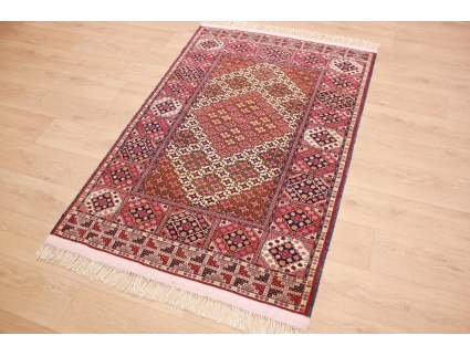 Oriental carpet "Turkmene"180x115 cm warp silk