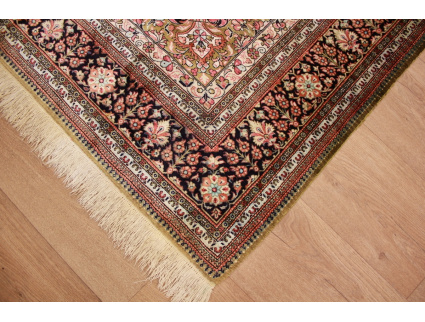 Persian carpet "Ghom" pure Silk rug 200x133 cm