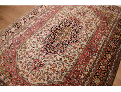 Persian carpet "Ghom" pure Silk rug 200x133 cm