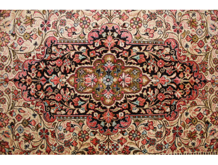 Persian carpet "Ghom" pure Silk rug 200x133 cm