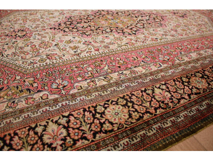 Persian carpet "Ghom" pure Silk rug 200x133 cm