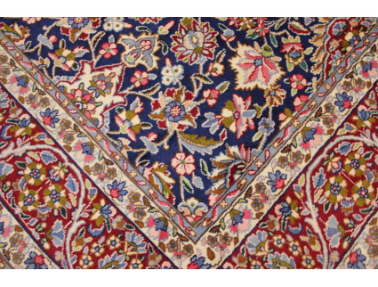 Persian carpet Kerman pure wool 340x240 cm Blue