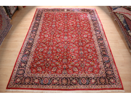 Perser Teppich "Maschad" Wollteppich 350x255 cm Rot