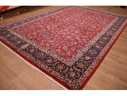 Persian carpet "Mashad" virgin wool 350x250 cm Red