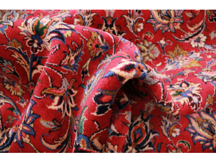 Persian carpet "Mashad" virgin wool 350x250 cm Red