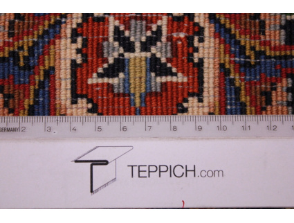 Perser Teppich "Maschad" Wollteppich 350x255 cm Rot