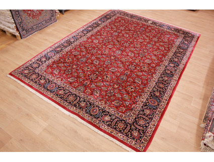 Perser Teppich "Maschad" Wollteppich 350x255 cm Rot