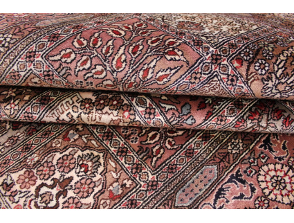 Hand-knotted Oriental carpet "China" pure silk 186x127 cm