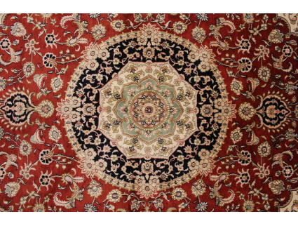 Seidenteppich China Orientteppich 185x125 cm Red