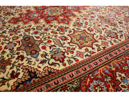 Persian carpet "Ghom" virgin wool 208x130 cm