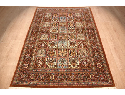 Persian carpet "Ghom" virgin wool 210x140 cm