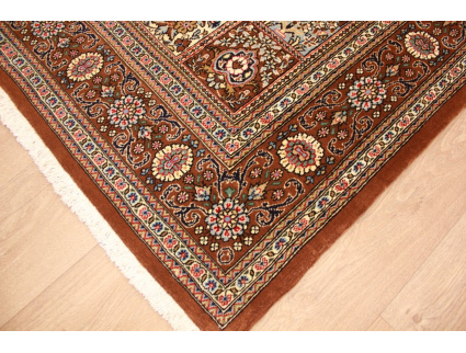 Persian carpet "Ghom" virgin wool 210x140 cm