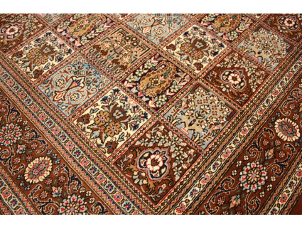 Persian carpet "Ghom" virgin wool 210x140 cm