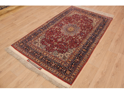 Antique Persian carpet Isfahan Seirafian 238x142 cm Red