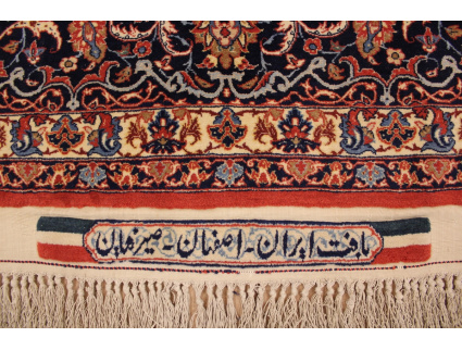 Antique Persian carpet Isfahan Seirafian 238x142 cm Red