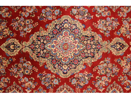 Perser Teppich Kerman Wollteppich 308x210 cm Rot