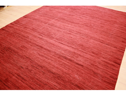 Orientteppich Kelim Wollteppich 350x250 cm Rot