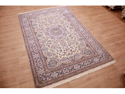 Fine Persian carpet "Nain" 6la with  silk 303x200 cm