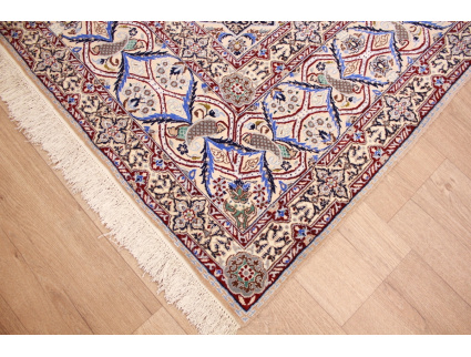 Fine Persian carpet "Nain" 6la with  silk 303x200 cm