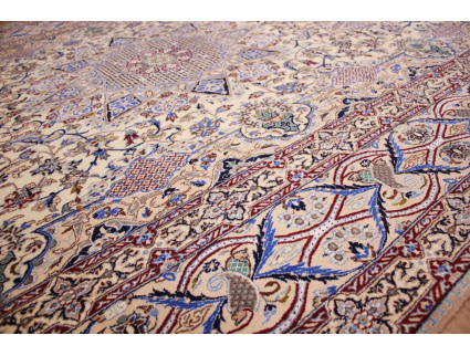 Fine Persian carpet "Nain" 6la with  silk 303x200 cm