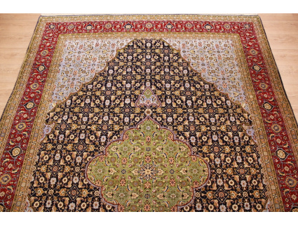 Persian carpet "Taabriz" mahi  323x222 cm blue