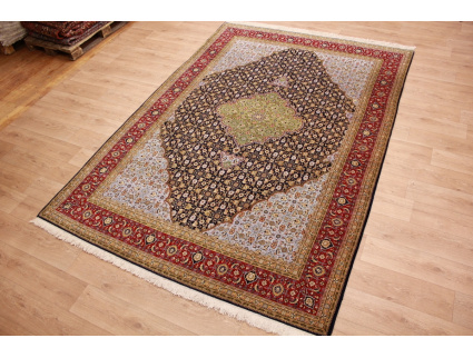 Persian carpet "Taabriz" mahi  323x222 cm blue