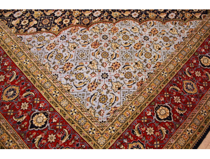 Persian carpet "Taabriz" mahi  323x222 cm blue