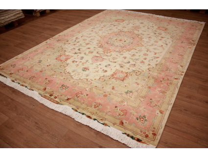 Persian carpet Tabriz Beige 347x255 cm