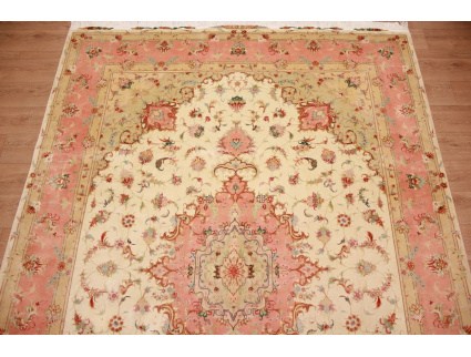 Perserteppich Tabriz Beige 347x255 cm 