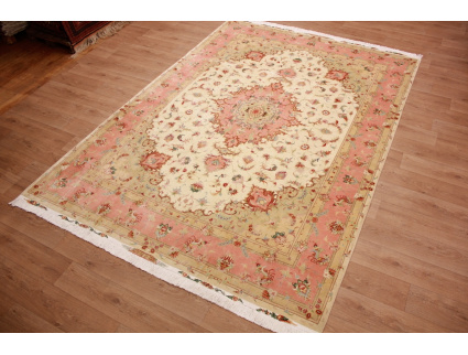 Persian carpet Tabriz Beige 347x255 cm