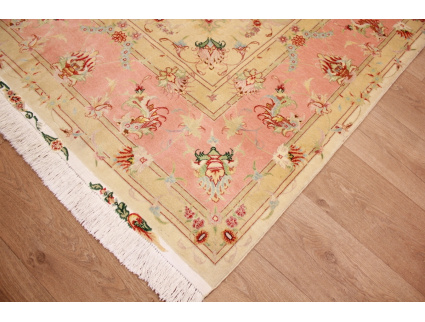 Perserteppich Tabriz Beige 347x255 cm 