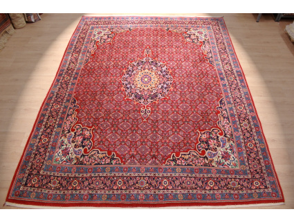 Persian carpet Bijar 365x270 cm Red