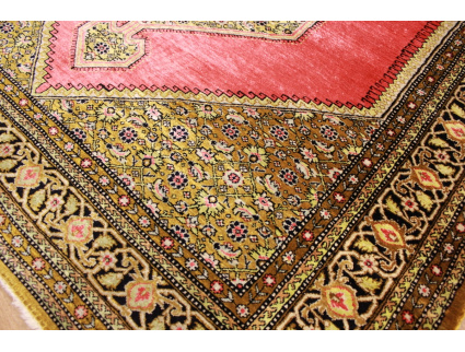 Old Persian Silk Qum 155x108 cm 